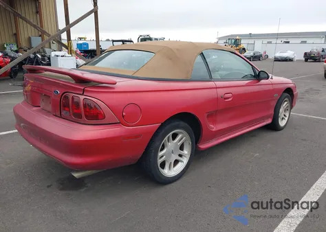 1998 Ford Mustang Gt from USA, damaged, VIN 1FAFP45X7WF209735